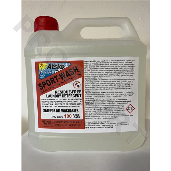 Atsko SPORT WASH kanystr 3000ml