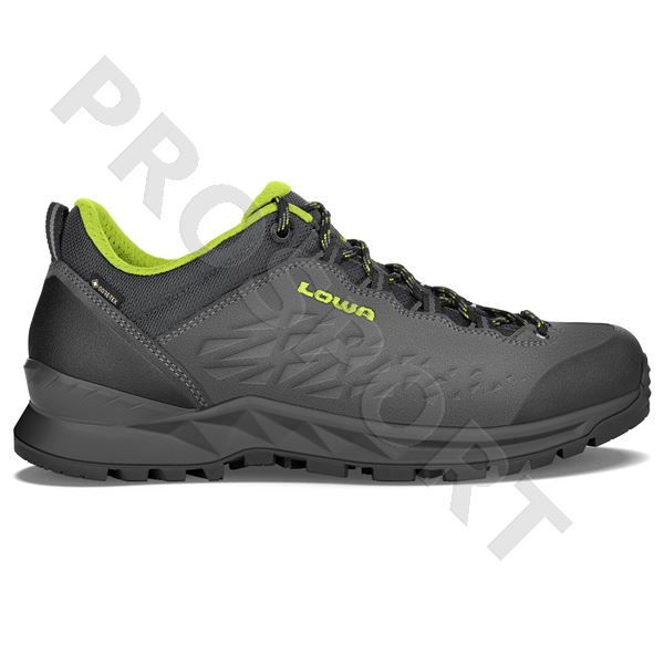 Lowa Explorer II gtx lo UK8 anthracite/lime