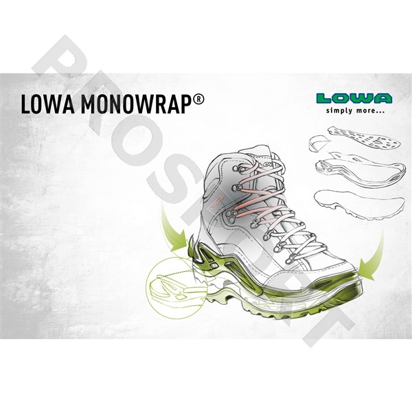 Lowa Renegade gtx mid wide UK14