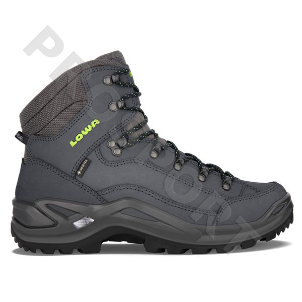 Lowa Renegade gtx mid UK11 blue/lime