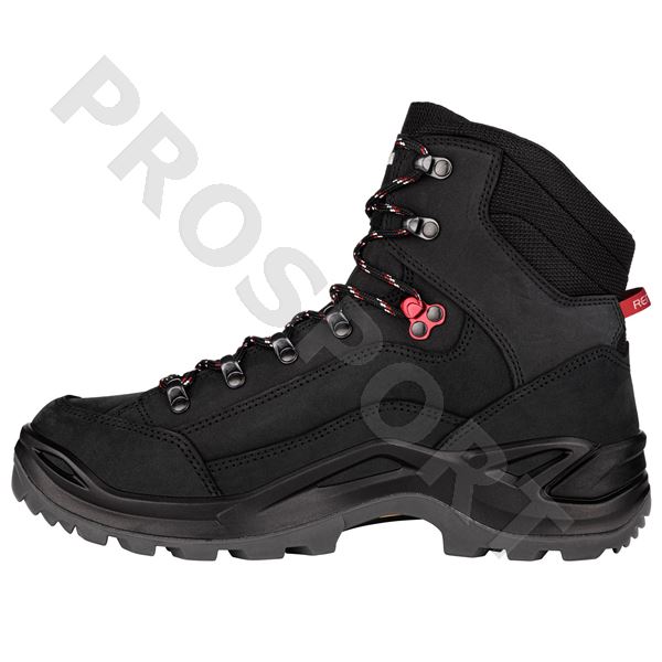 Lowa Renegade gtx mid UK8 black/red