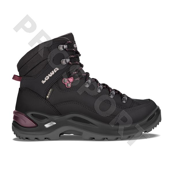 Lowa Renegade gtx mid Ls UK5,5 black/prune