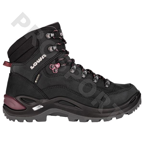 Lowa Renegade gtx mid Ls UK7,5 black/prune