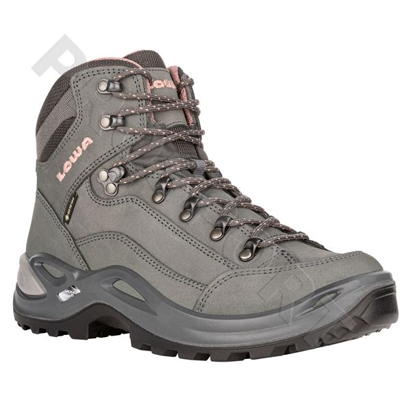 Lowa Renegade gtx mid Ls UK6 graphite/rose