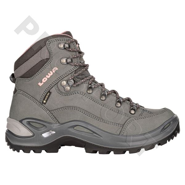 Lowa Renegade gtx mid Ls UK7 graphite/rose