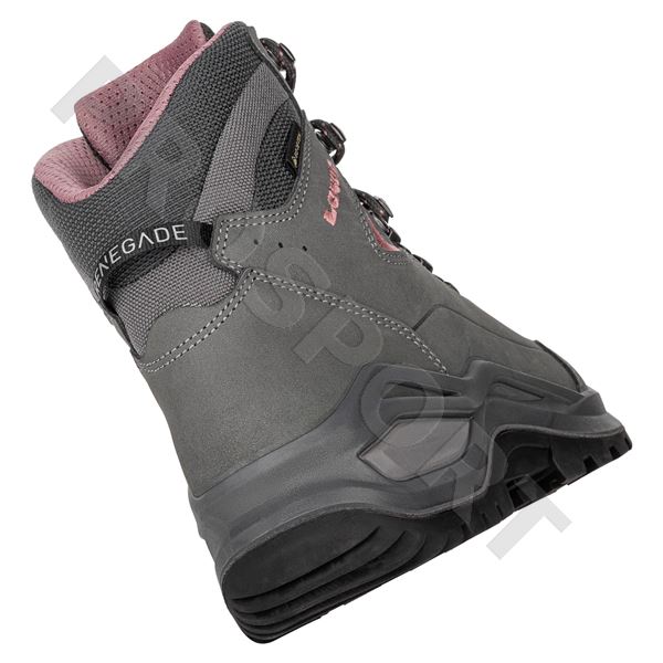 Lowa Renegade evo gtx mid Ls UK4,5 graphite/rose